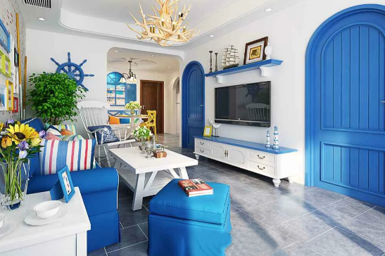 绵阳地中海别墅风格装修设计，在家体验异域风情